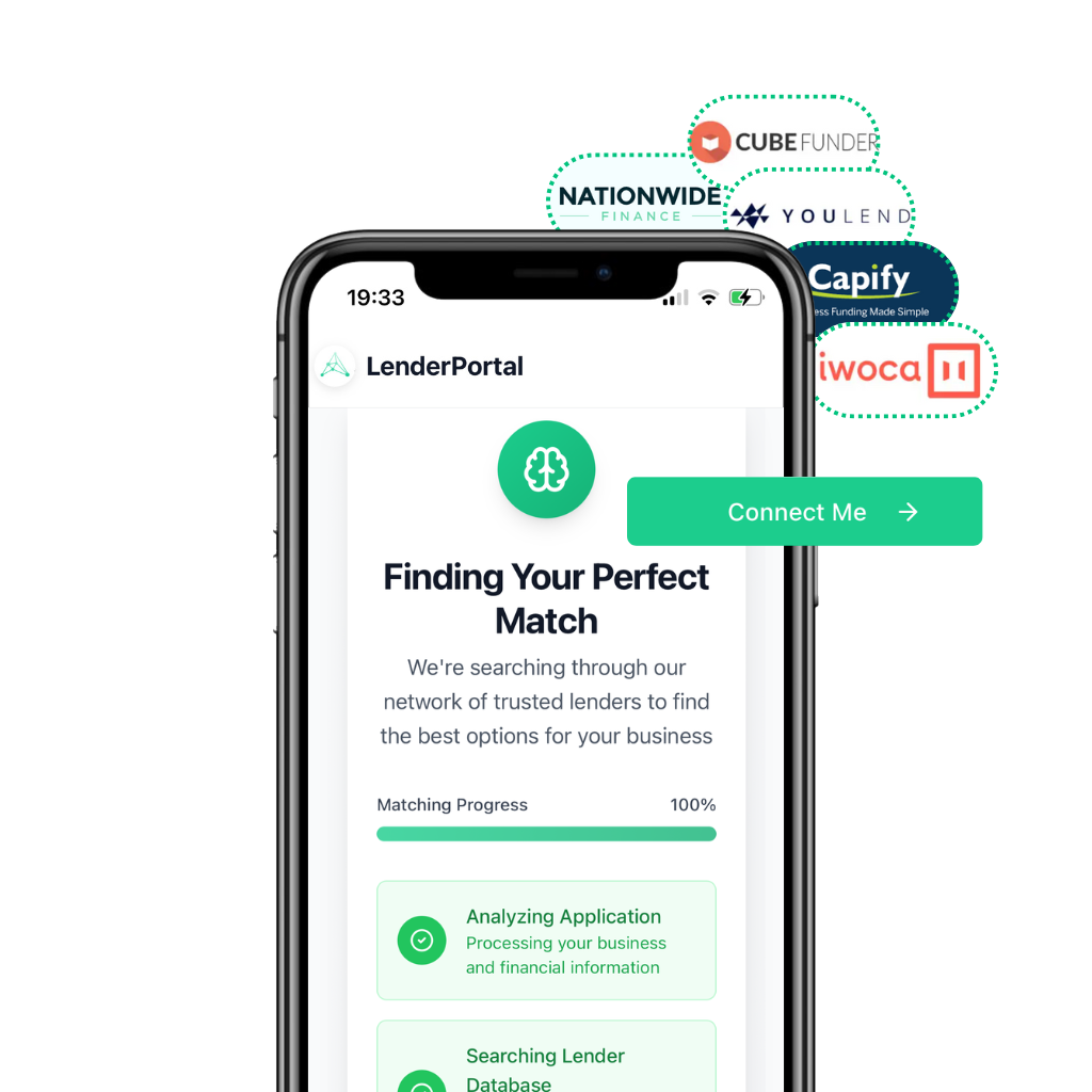 searching for lenders